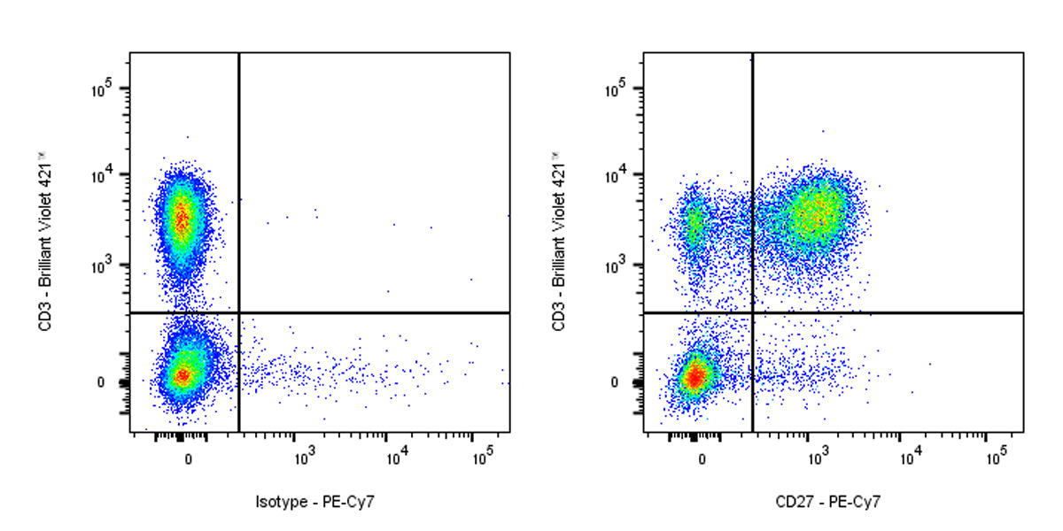 PE-Cy7 Armenian hamster Anti-Mouse/Rat/Human CD27 Antibody (S-R620)