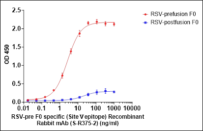 RSV-pre F0 specific (SiteⅤ epitope) Recombinant Rabbit mAb (S-R375-2)