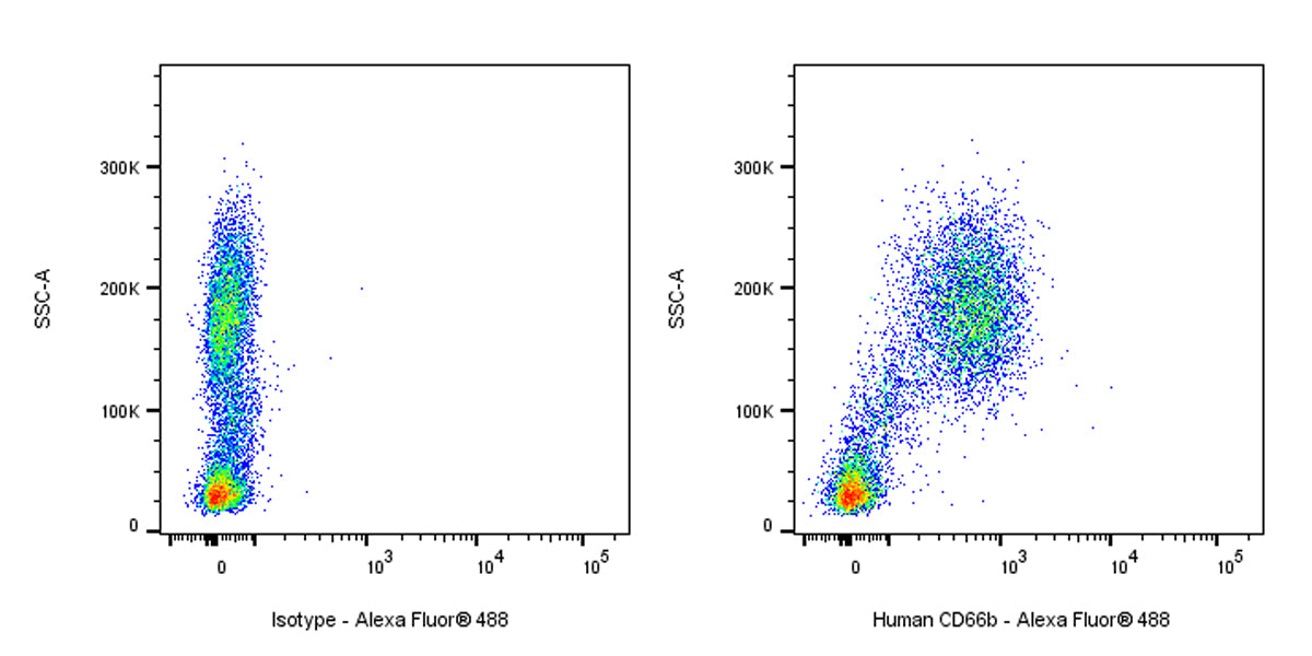 Alexa Fluor® 488 Mouse Anti-Human CD66b Antibody (G10F5)