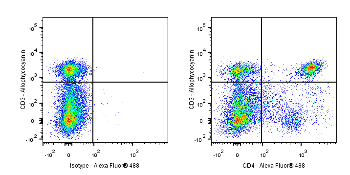 Alexa Fluor® 488 Mouse Anti-Rat CD4 Antibody (W3/25)
