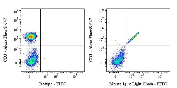 FITC Rat Anti-Mouse Ig, κ Light Chain Antibody (S-4252)