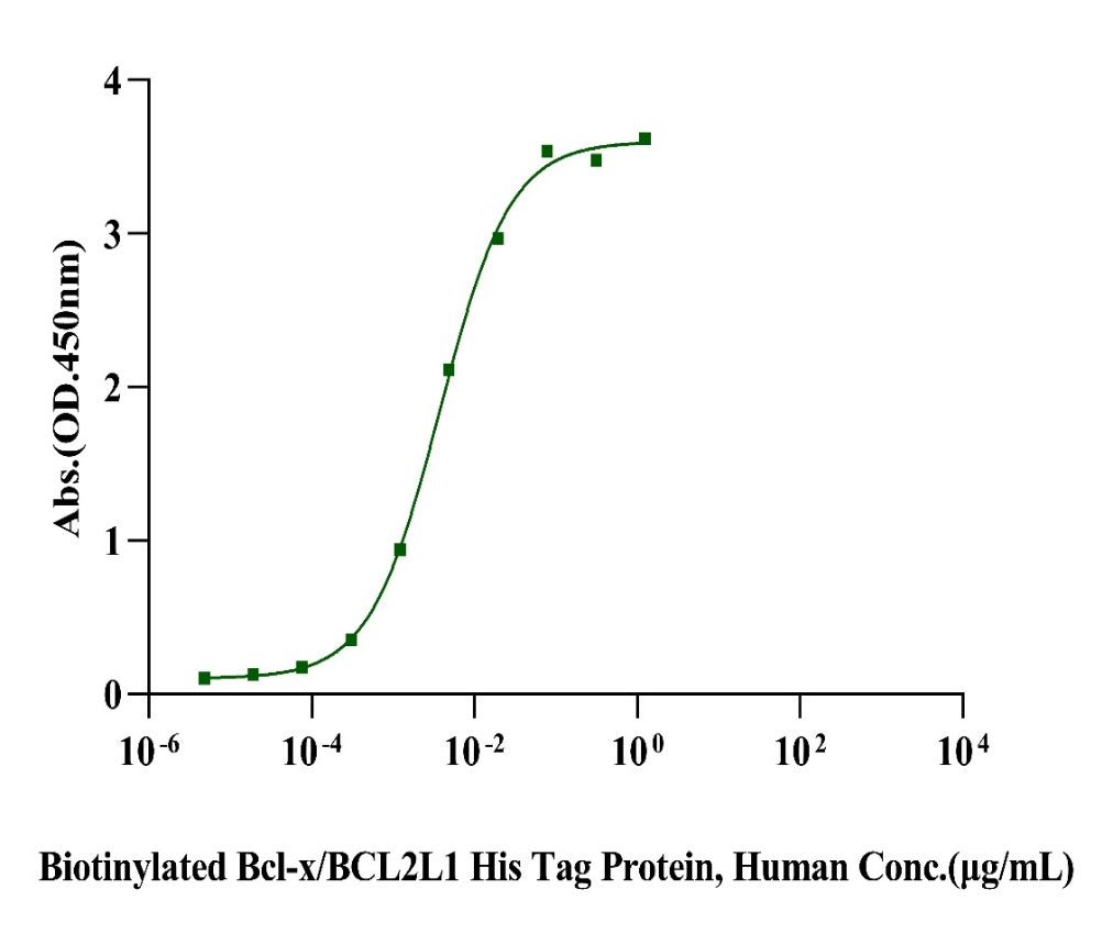 Bcl-x/BCL2L1 His Tag Protein, Human