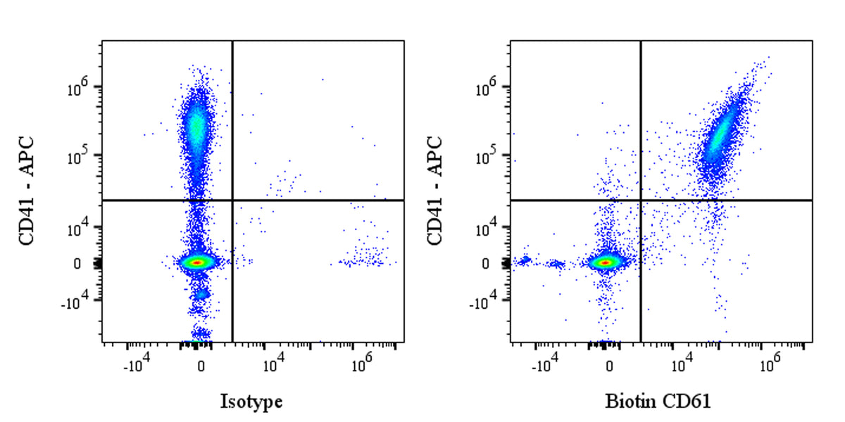 Biotin Mouse Anti-Human CD61 Antibody (VI-PL2)