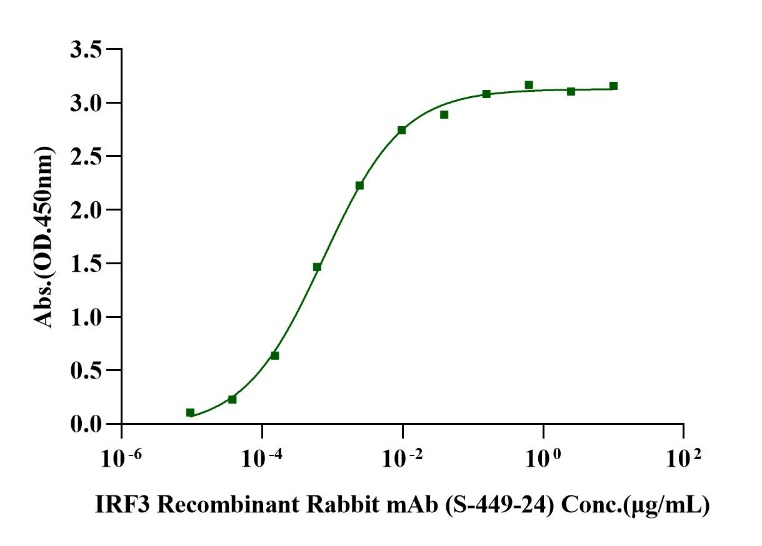 IRF3 His Tag Protein, Human