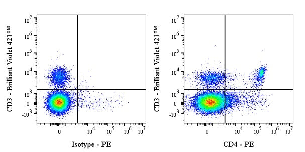 PE Rat Anti-Mouse CD4 Antibody (RM4-4)