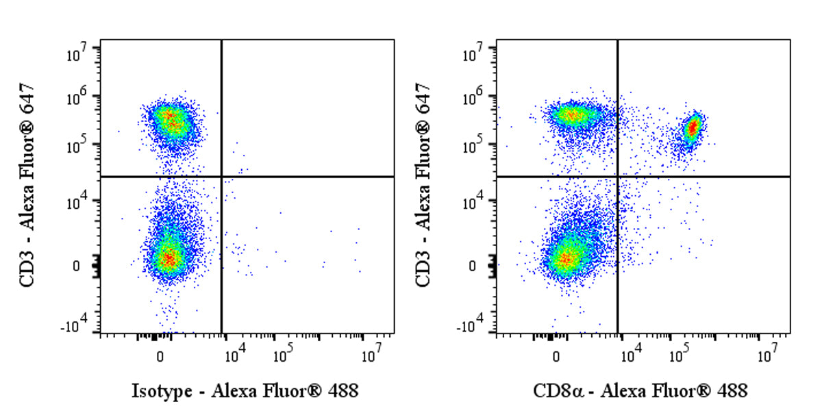 Alexa Fluor® 488 Rat Anti-Mouse CD8α Antibody (S-353-45)