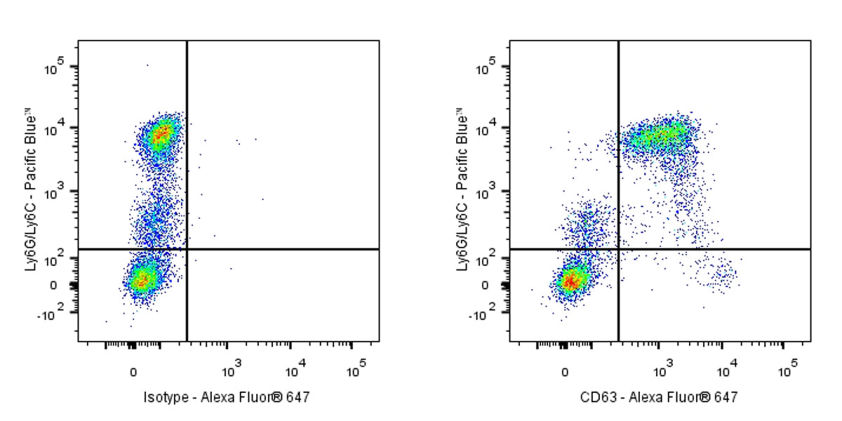 Alexa Fluor® 647 Rat Anti-Mouse CD63 Antibody (S-R667)