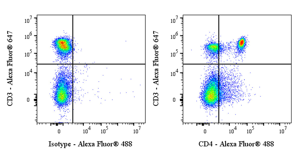 Alexa Fluor® 488 Rat Anti-Mouse CD4 antibody (S-1259-5)