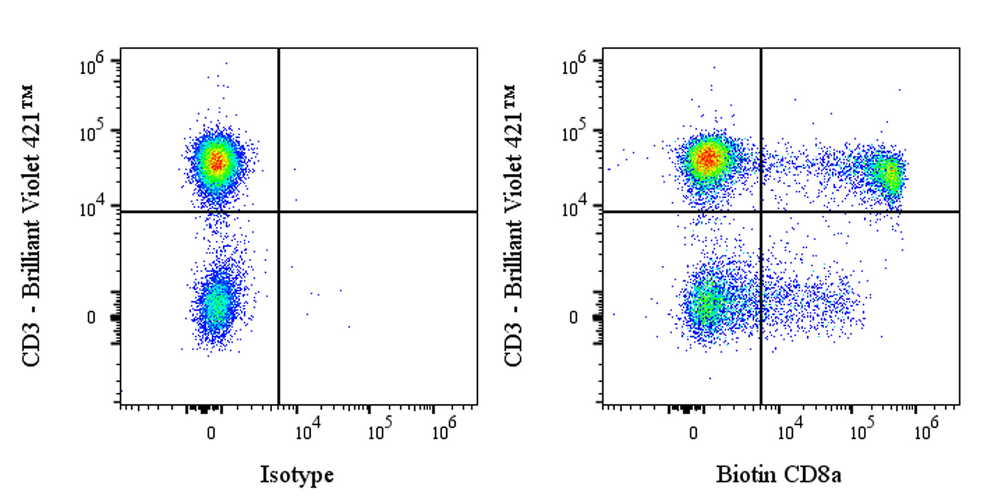 Biotin Mouse Anti-Human CD8α Antibody (OKT-8)