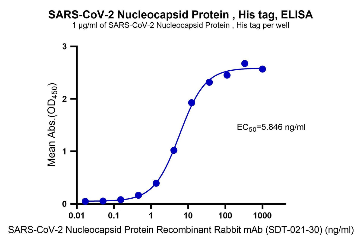 SARS-CoV-2 Nucleocapsid Protein , His tag