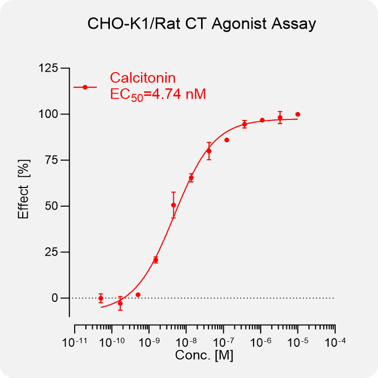 CHO-K1 Rat CT Stable Cell