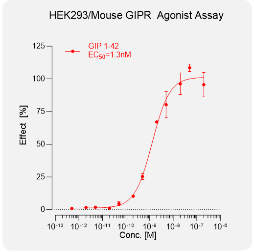 HEK293 Mouse GIPR Stable Cell