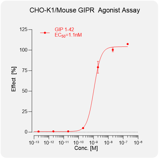 CHO-K1 Mouse GIPR Stable Cell