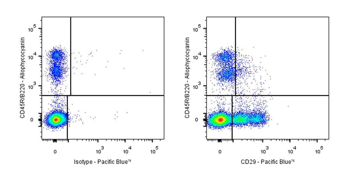 Pacific Blue Armenian hamster Anti-Mouse/Rat CD29 Antibody (HMB1-1)