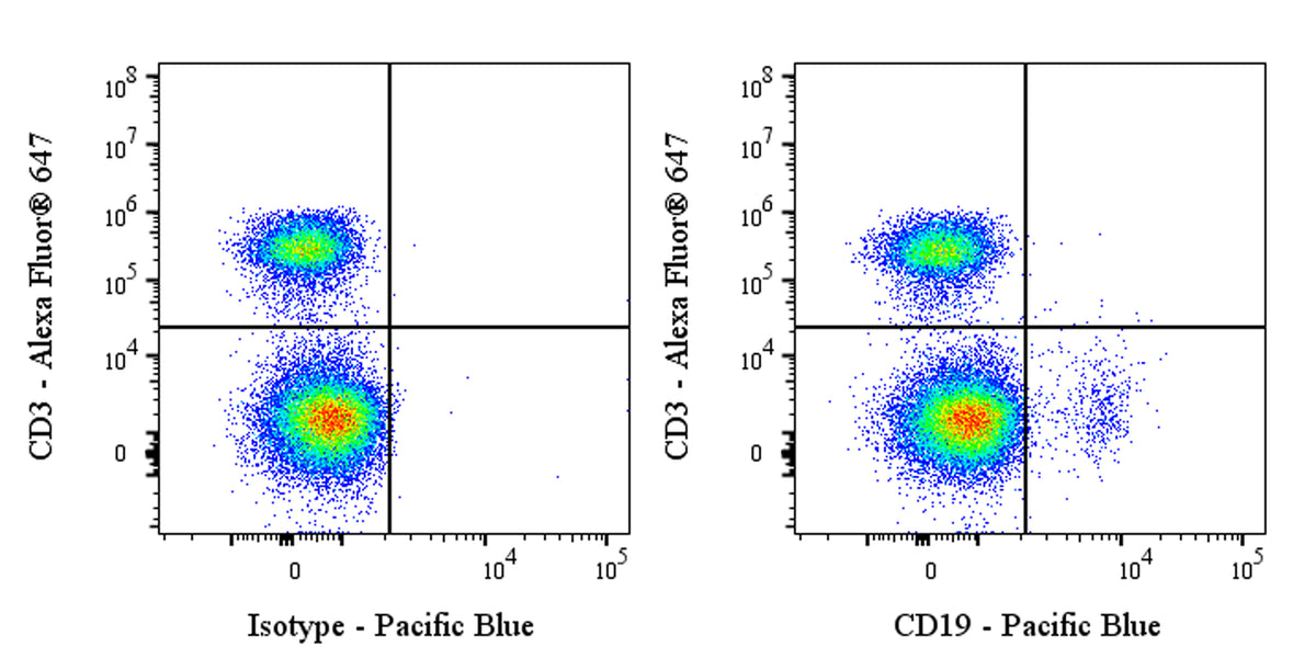 Pacific Blue Mouse Anti-Human CD19 Antibody (S-1039-46)