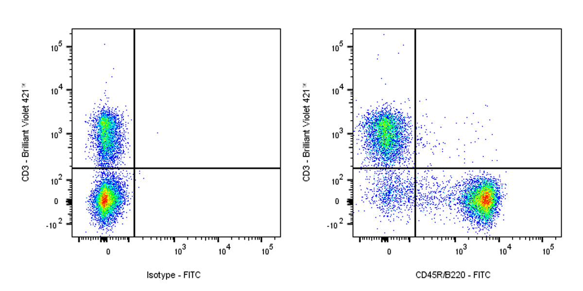 FITC Rat Anti-Mouse CD45R/B220 Antibody (RA3-6B2)