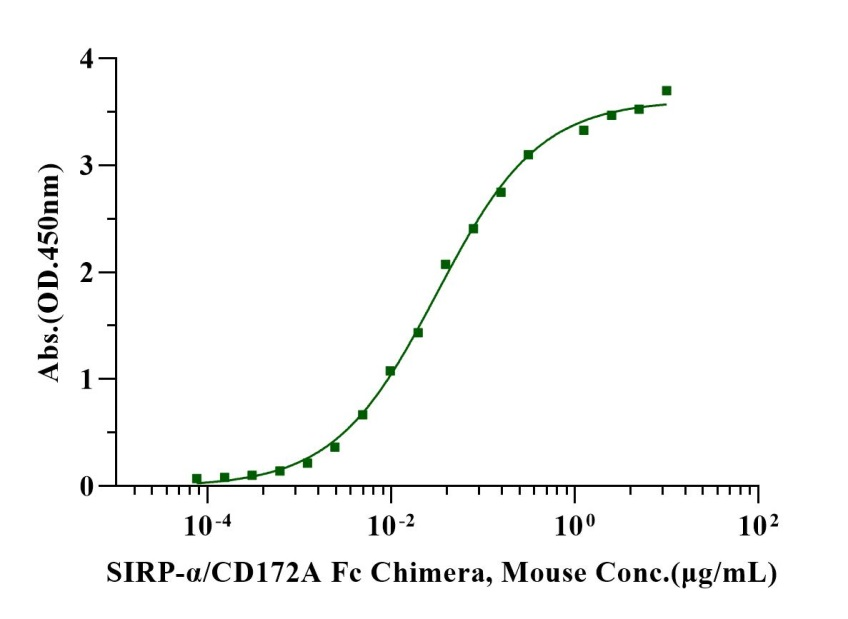 SIRP-α/CD172A Fc Chimera Protein, Mouse