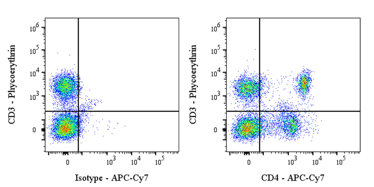 APC-Cy7 Mouse Anti-Rat CD4 Antibody (W3/25)