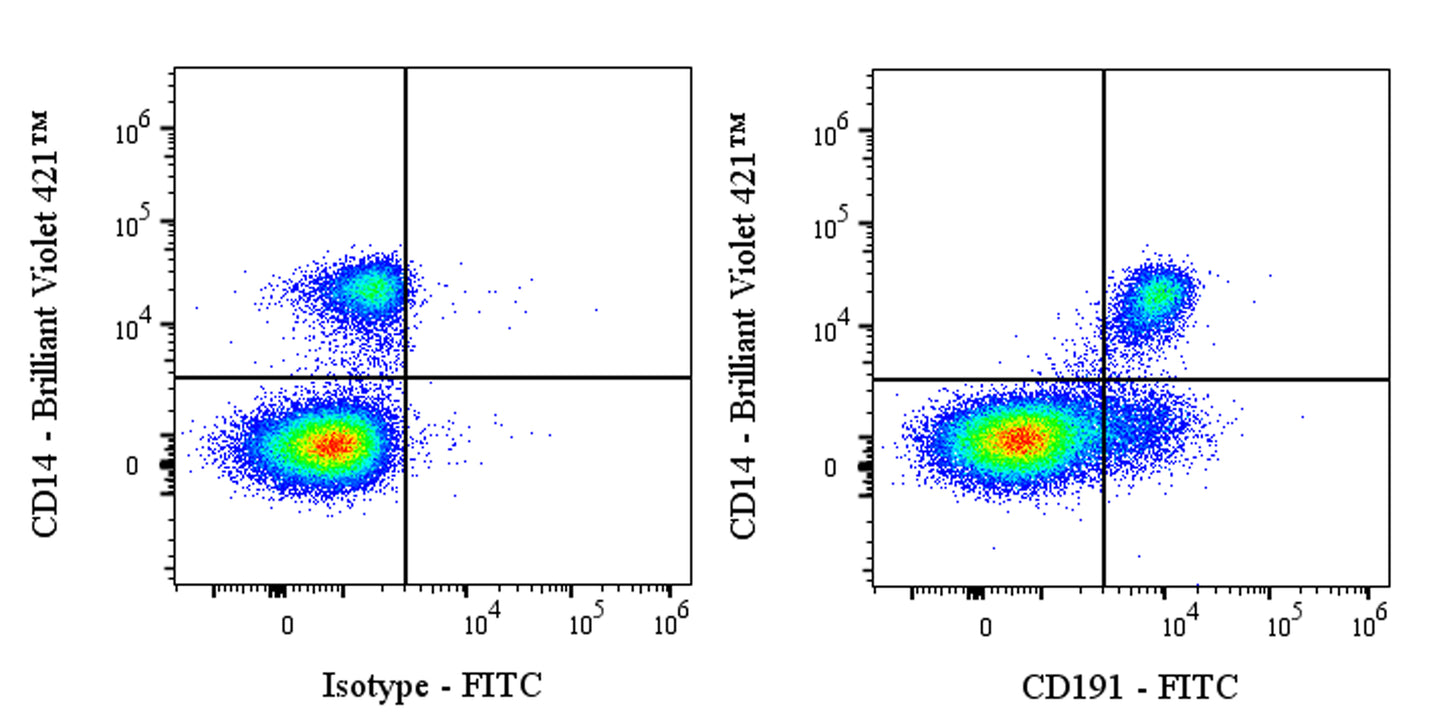 FITC Mouse Anti-Human CD191 Antibody (S-3286)