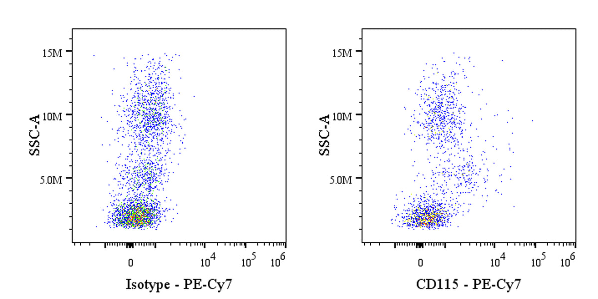 PE-Cy7 Rat Anti-Human CD115 Antibody (S-R722)