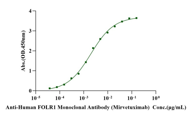 Biotinylated FOLR1 His&Avi Tag Protein, Human