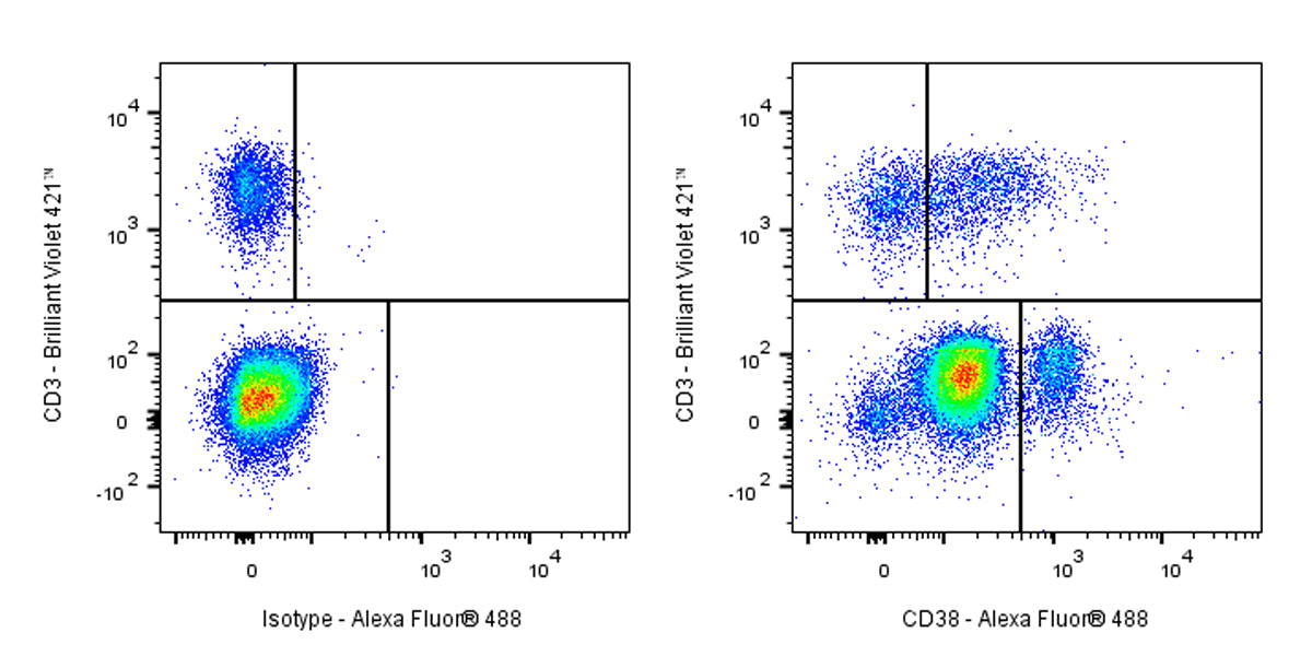 Alexa Fluor® 488 Mouse Anti-Human CD38 Antibody (S-1966-20)
