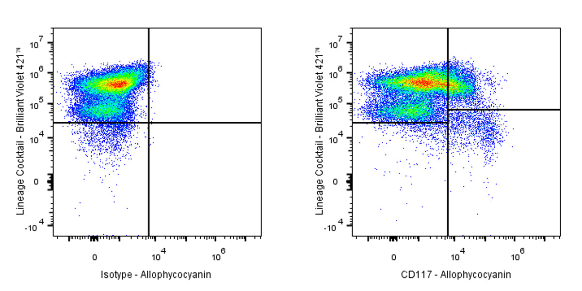 APC Rat Anti-Mouse CD117 Antibody (2B8)