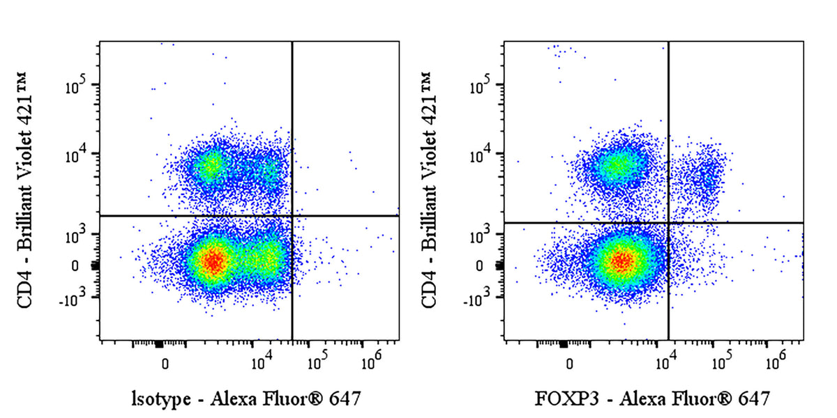 Alexa Fluor® 647 Rat Anti-Mouse FOXP3 Antibody (MF23)