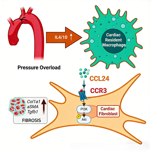 Unveiling the Role of the CCL24-CCR3 Axis in Myocardial Fibrosis: The Critical Contribution of Rat Anti-Mouse CD193 Antibodies