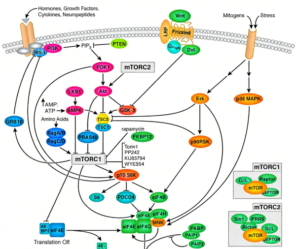 Can the p70 S6 kinase recombinant rabbit monoclonal antibody analyze the mTOR signaling hub?