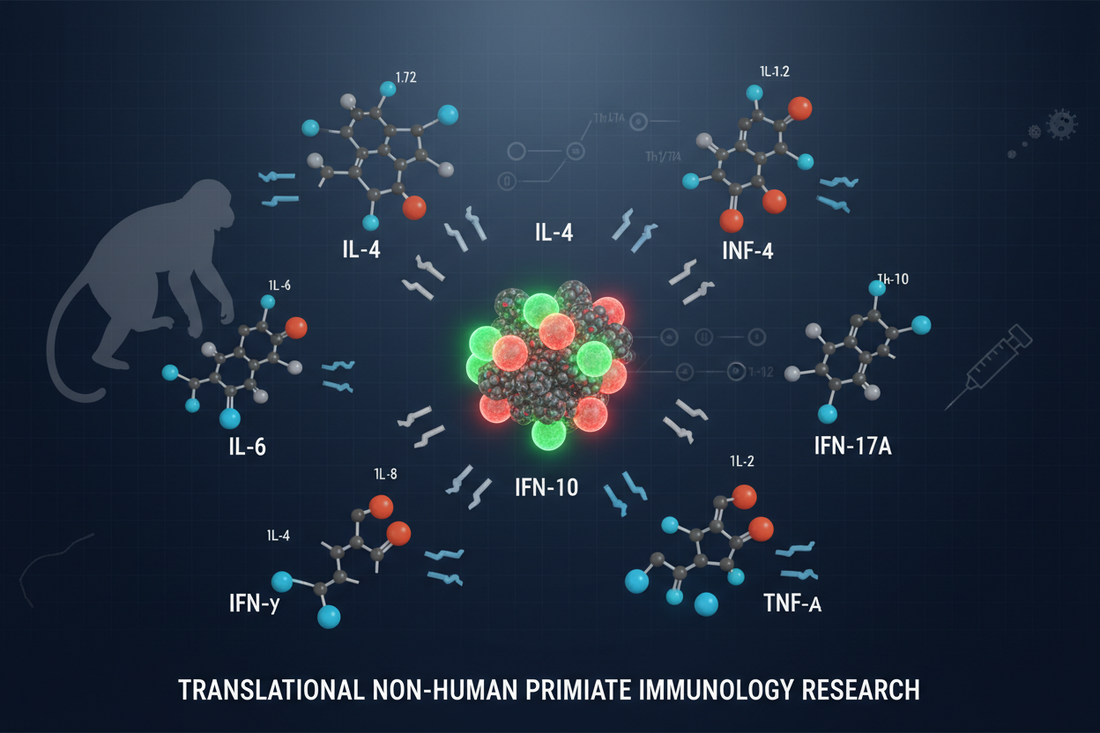 Multiplex Cytokine Detection for Non-Human Primate Th1/Th2 and Inflammatory Immune Responses