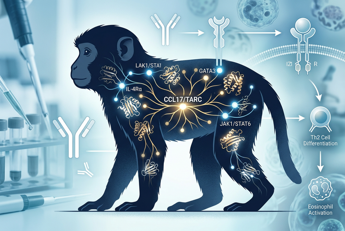 Monkey CCL17/TARC Quantification: A Matrix-First Approach to NHP Type 2 Inflammation Studies