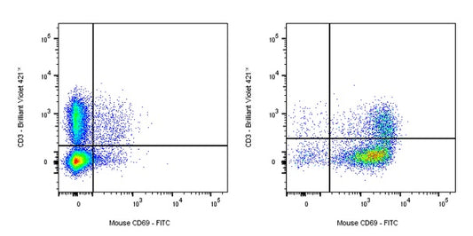 FITC Armenian hamster Anti-Mouse CD69 Antibody (H1.2F3)