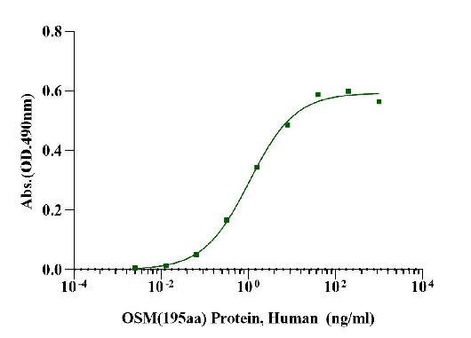 OSM(195aa) Protein, Human