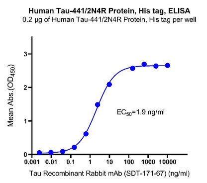 Human Tau-441/2N4R Protein, His tag