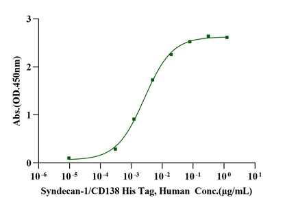 Syndecan-1/CD138 His Tag Protein, Human