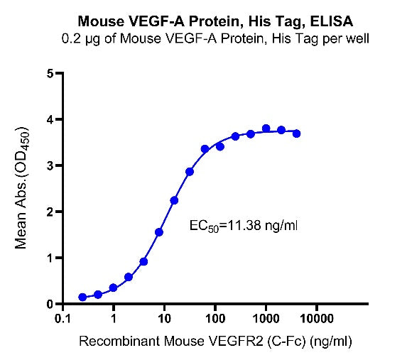 VEGF-A His Tag Protein, Mouse