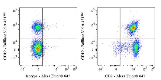 Alexa Fluor® 647 Rat Anti-Mouse CD2 Antibody (RM2-5)