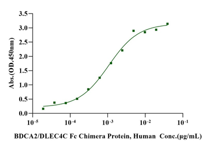 BDCA2/DLEC4C Fc Chimera Protein, Human