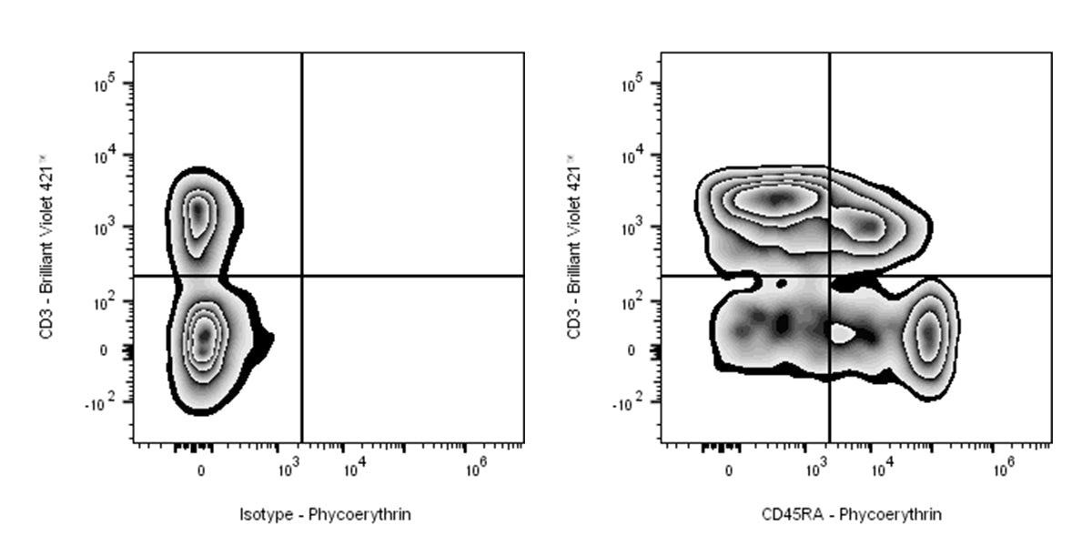 PE Rat Anti-Mouse CD45RA Antibody (14.8)