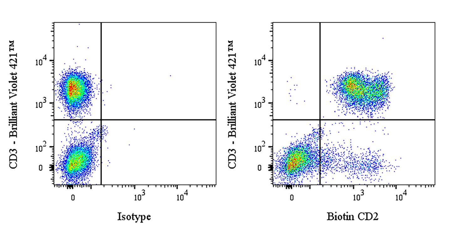 Biotin Mouse Anti-Human CD2 Antibody (RPA-2.10)