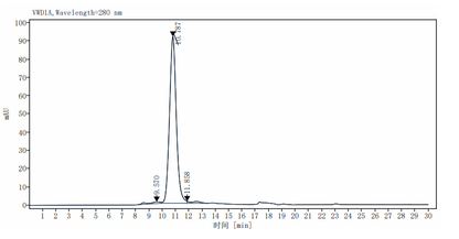 VEGF R2/Flk-1/KDR His Tag Protein, Rhesus macaque