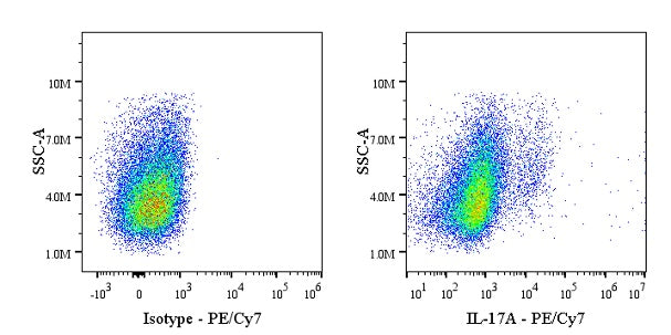 PE-Cy7 Mouse Anti-Human IL-17A Antibody (S-3341)