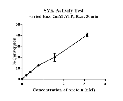 Biotinylated SYK Avi Tag Protein, Human