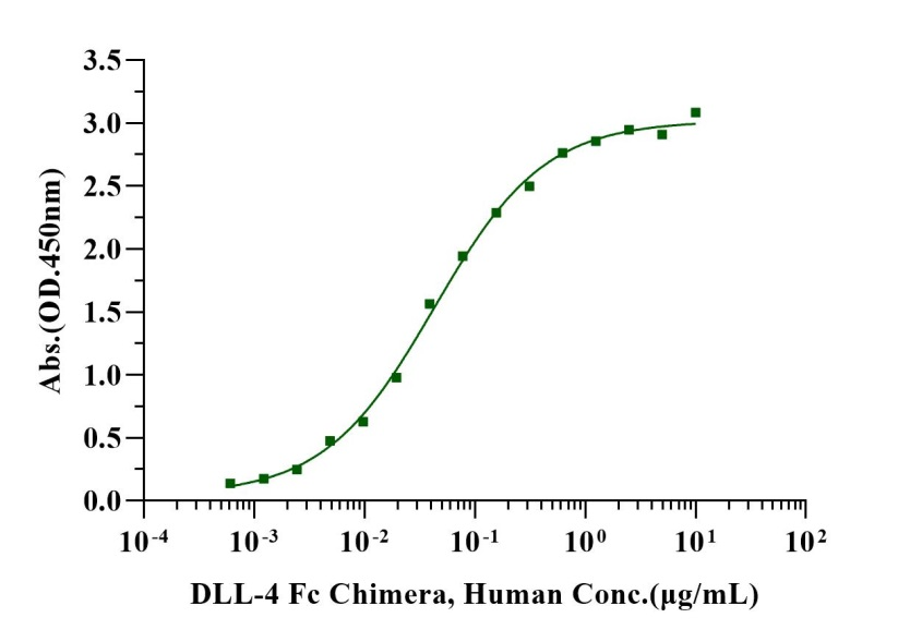 DLL-4 Fc Chimera Protein, Human