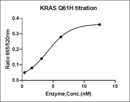KRAS [Q61H] Avi&His Tag Protein, Human(Load GDP/GMPPNP)