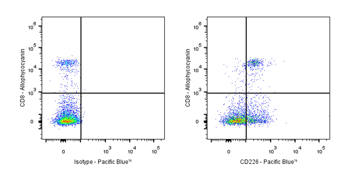 Pacific Blue Rat Anti-Mouse CD226 Antibody (S-R625)