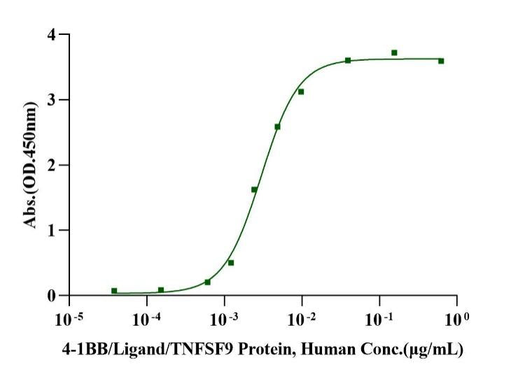 4-1BB Ligand/TNFSF9 His Tag Protein, Human