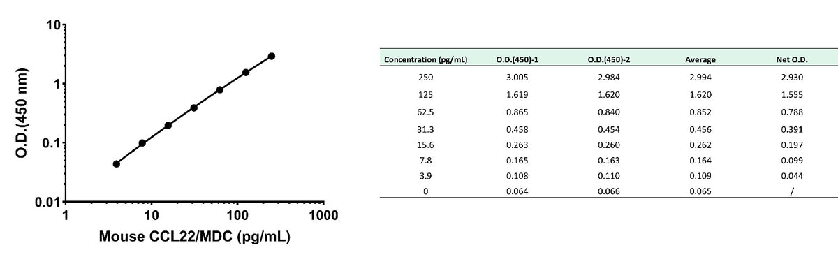 Mouse CCL22/MDC Serum & Plasma OneStep ELISA Kit