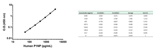 Human P1NP Plasma & Culture Media OneStep ELISA Kit